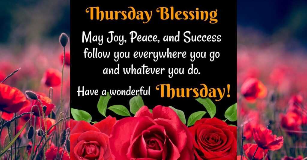 Blessings for a Happy and Successful Thursday