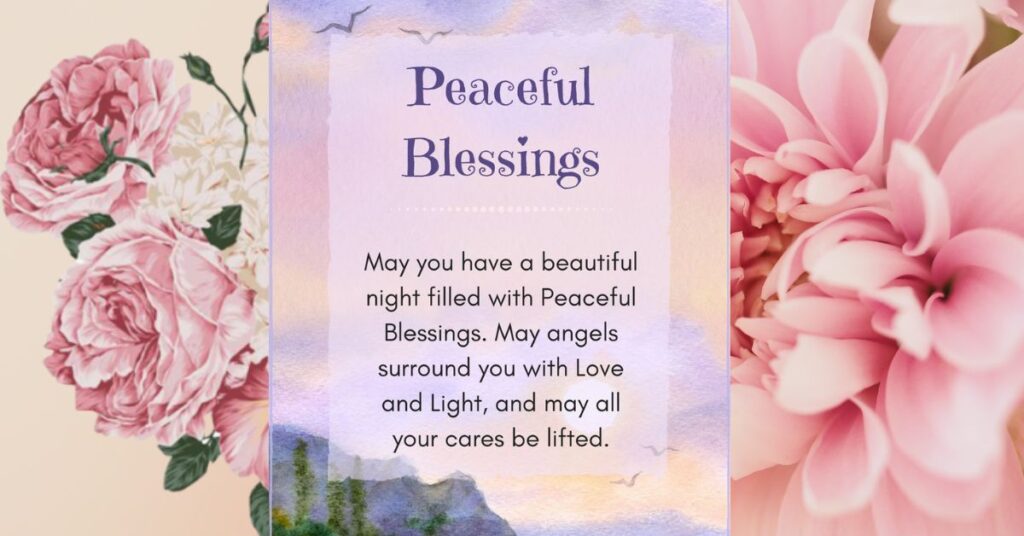 Evening Blessings for a Peaceful Night