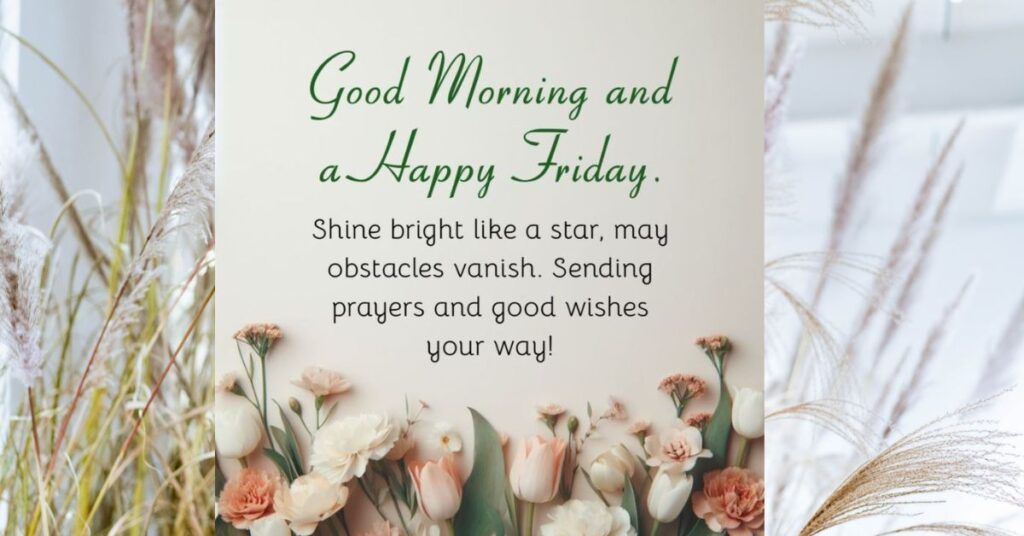 Friday Blessings Shine Brightly