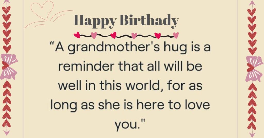 Heartfelt Birthday Quotes for Grandma