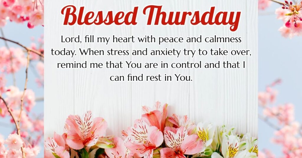 Heartfelt Thursday Prayers and Blessings