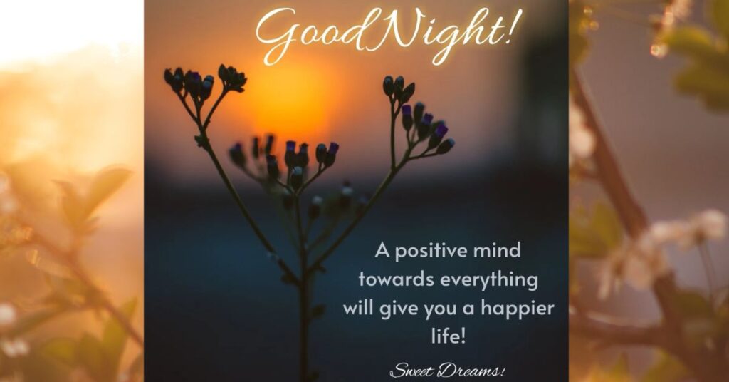 Positive Good Night Thoughts