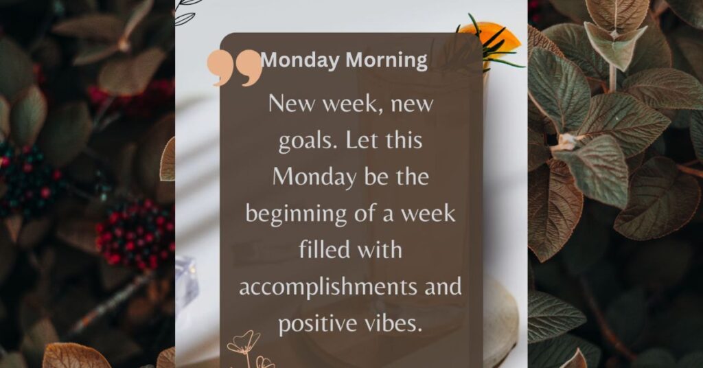 Positive Vibes for Monday