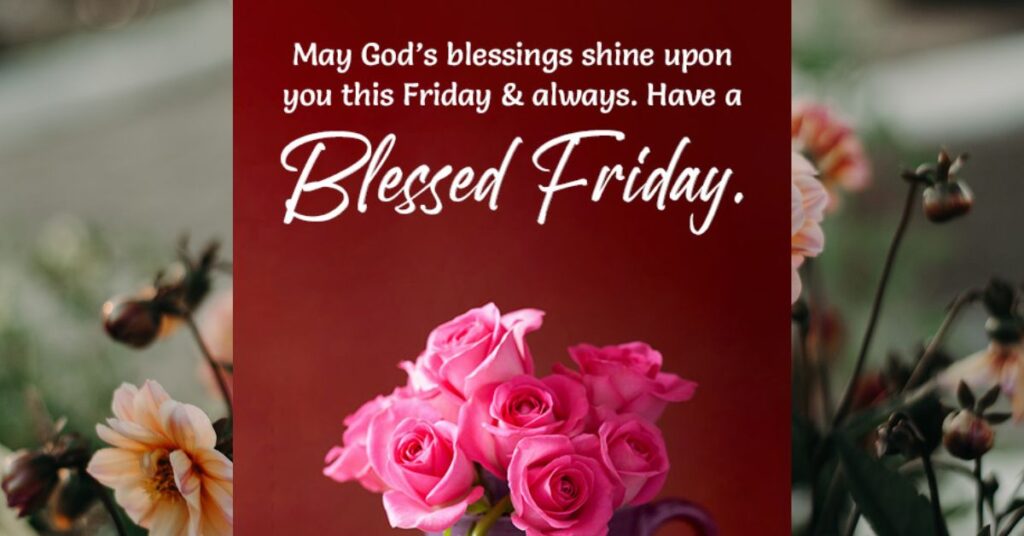 Special Blessings for Friday