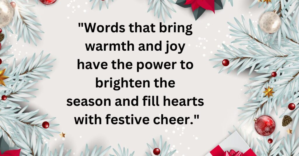 Special Quotes to Brighten the Season