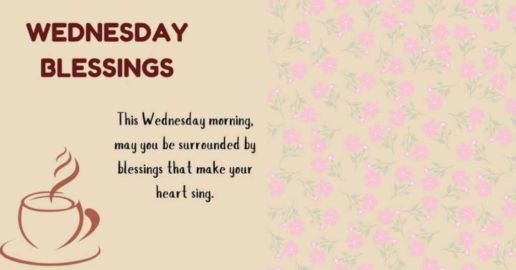 Special Wednesday Blessings