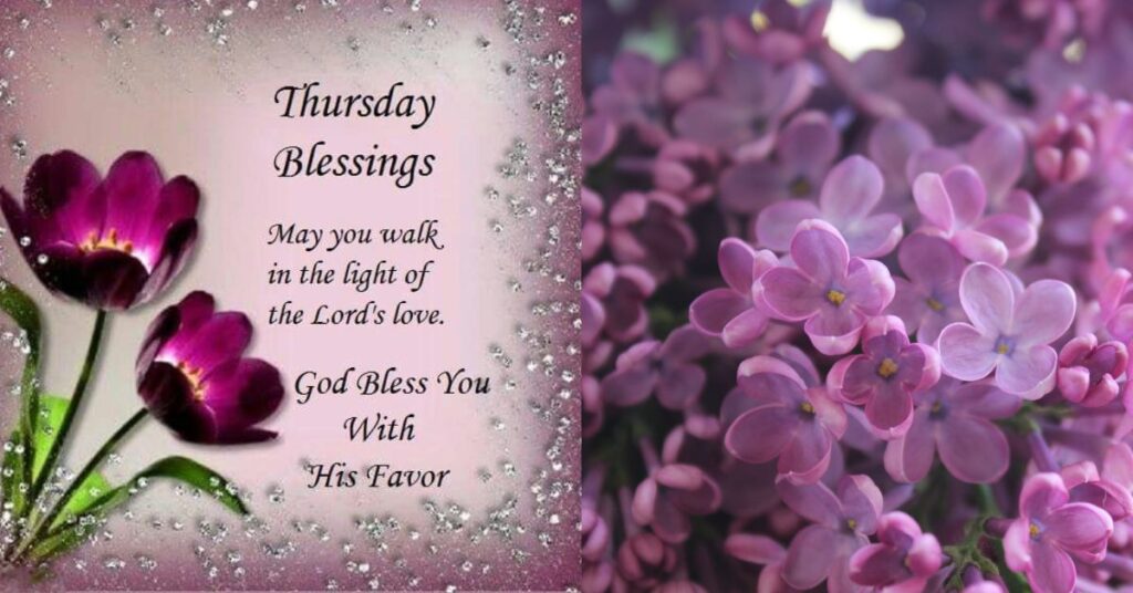 Thursday Blessings with Love and Light