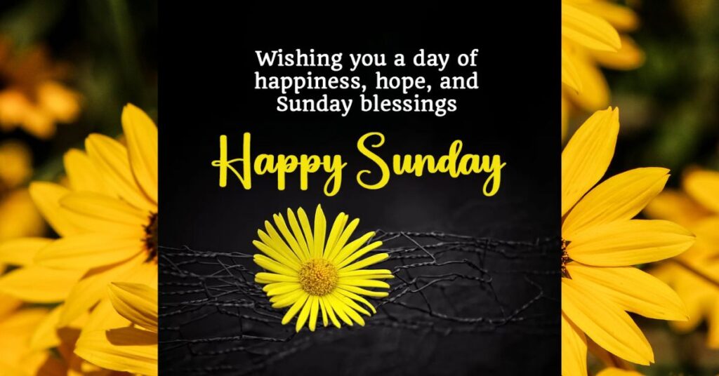 Wishing You Joyful Sunday Blessings