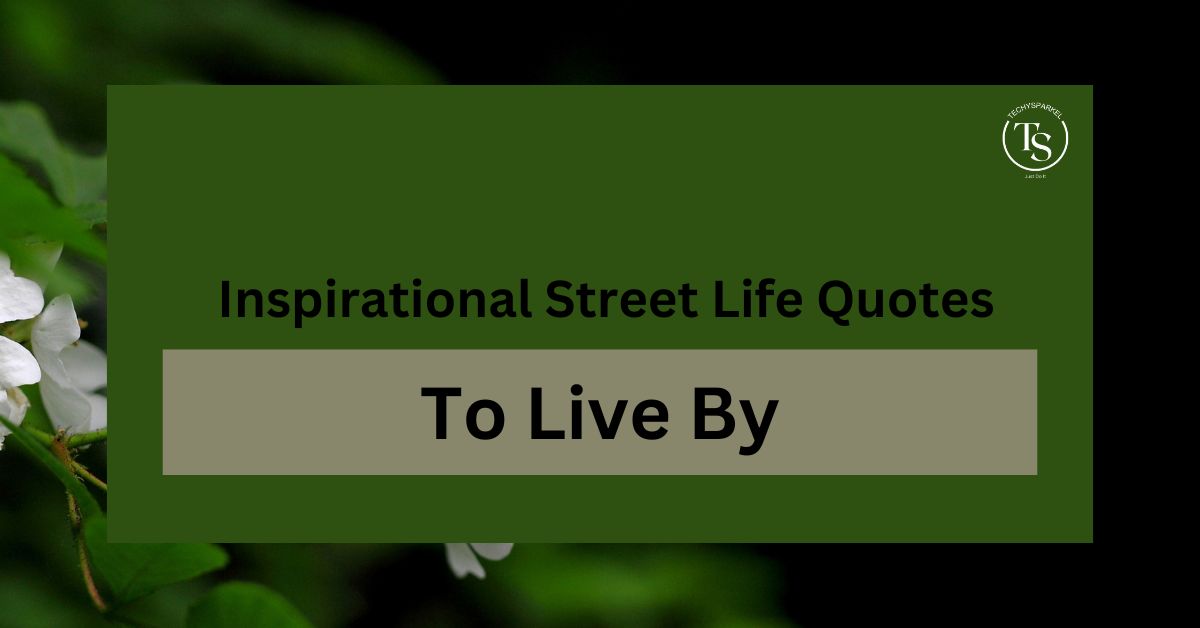 200+ Inspirational Street Life Quotes to Live By