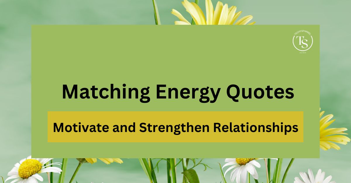 220+ Matching Energy Quotes to Motivate and Strengthen Relationships