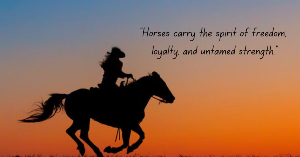 Cowgirl Quotes About Horses