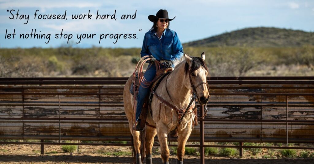 Cowgirl Quotes for Determination