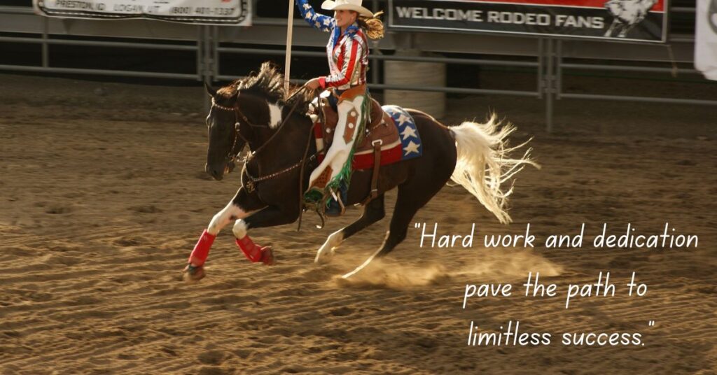 Cowgirl Quotes for Hard Work