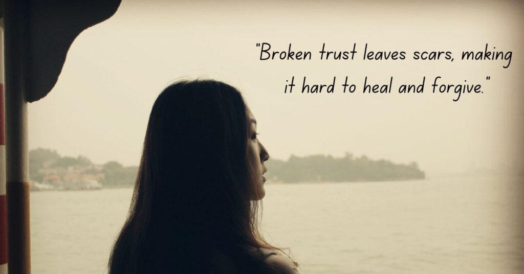 Love Quotes on Broken Trust