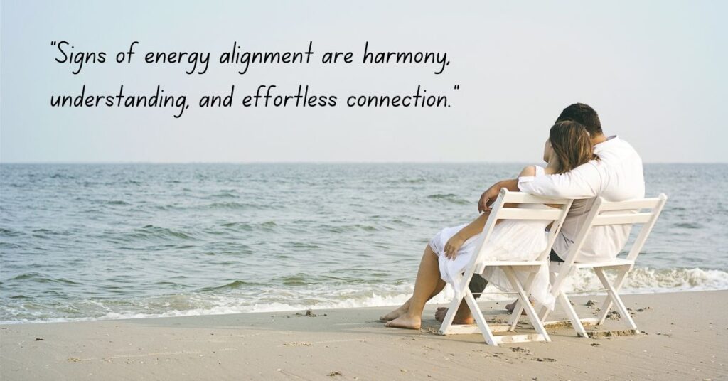 Signs of Energy Alignment