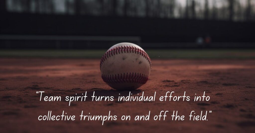 Softball Quotes for Team Spirit